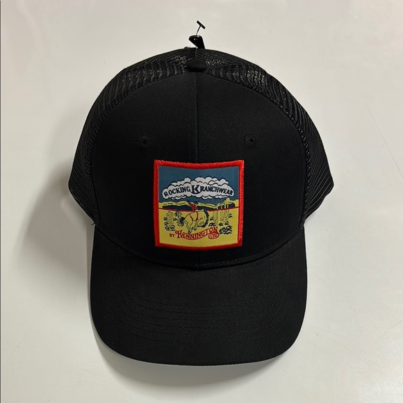 Black Rocking K Ranchwear SnapBack Hat - Picture 1 of 7
